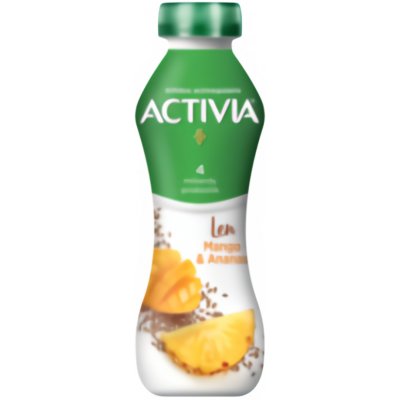 Danone Activia jogurtový nápoj mango, ananas a lněná semínka 280 g