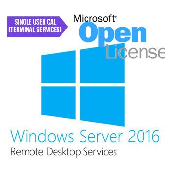 Microsoft Windows RDS CAL 2016 Licence, terminálová, single, OLP, NL, uživatel CAL 6VC-03224