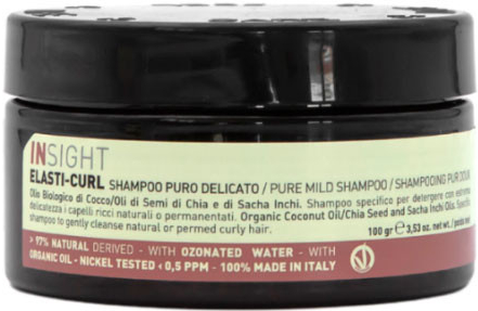 Insight Elasti Curl Pure Mild Shampoo 100 g