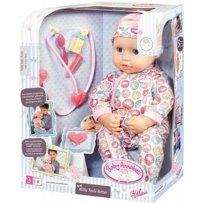 Zapf Creation Baby Annabell Nemocná Milly – Zboží Mobilmania