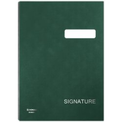 Donau A4 Podpisová kniha zelená