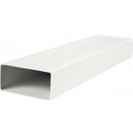 Vents 1008184 Potrubí VENTS 8015 - 1,5 m/60 x 204 mm PVC, vzduchotechnické – Hledejceny.cz