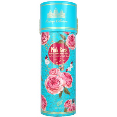 Afnan Heritage Collection Pink Rose Room & Fabric Mist 300 ml – Sleviste.cz