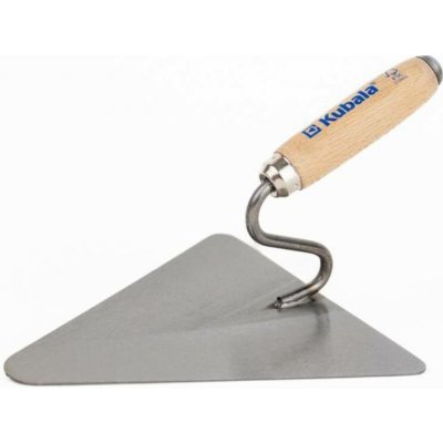 KUBALA Lžíce ocel trojúhelník, 220 x 215 mm, tl. 1,2 mm, dřevěná rukojeť – Zboží Mobilmania