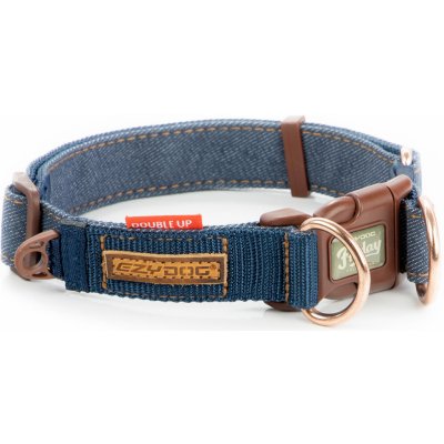 Ezydog DOUBLE UP DENIM Obojek – Zboží Mobilmania