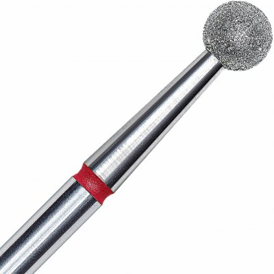 Staleks Fréza diamantová kulička červená 4mm – Zboží Dáma