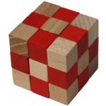 Dřevěný hlavolam zelená kostka – Hledejceny.cz