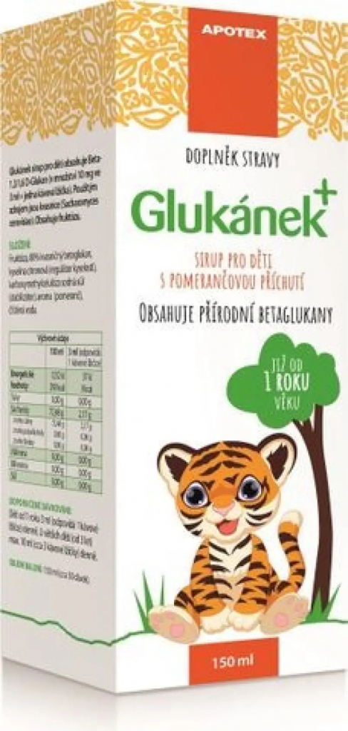 Aurovitas Glukánek sirup pro děti 250 ml