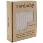 New Baby Bambusová pletená deka se vzorem light grey – Zboží Mobilmania