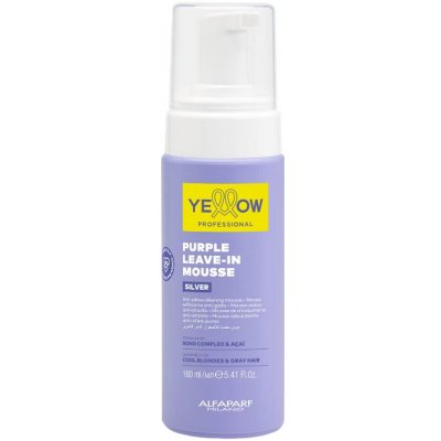 Yellow Professional Silver Purple Leave-In Mousse 160 ml – Zboží Mobilmania
