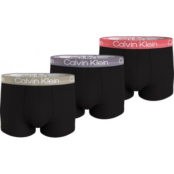 Calvin Klein 3 Pack pánské boxerky černé (NB2970A-GZH)