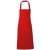 Zástěra Link Kitchen Wear Grilovací zástěra X999 Red Pantone 200 90 x 90 cm