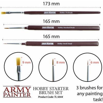 Army Painter Hobby Starter Brush Set sada štětců – Zboží Živě
