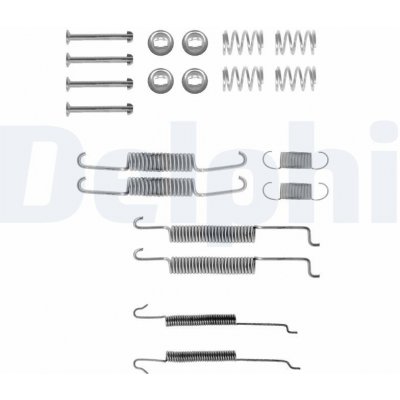 Sada příslušenství, brzdové čelisti DELPHI LY1121 – Zbozi.Blesk.cz