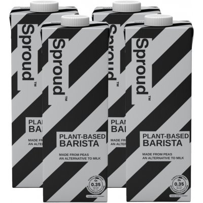 Sproud Barista hrachový nápoj 4 x 1 l – Sleviste.cz