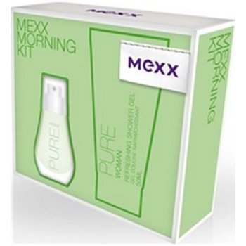 Mexx Pure woman EDT 15 ml + sprchový gel 50 ml dárková sada