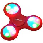 Fidget spinner LED červený – Zboží Dáma