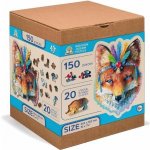 WOODEN CITY Dřevěné Mystická liška EKO 150 dílků – Zboží Dáma