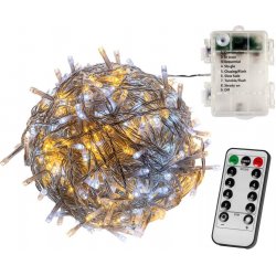 VOLTRONIC VOLTRONIC M67593 Vánoční řetěz 10 m 100 LED teple studeně bílý