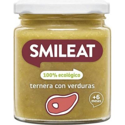SMILEAT Organic Telecí se zeleninou 230 g – Zboží Dáma