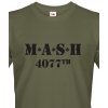 Pánské Tričko Bezvatriko tričko s potiskem MASH 4077 2 Military