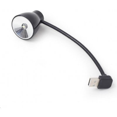 Gembird USB lampička k notebooku flexibilní černá