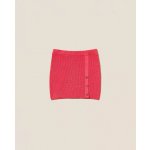 Twinset Girl sukně pletená s knoflíky tmavě růžová – Zboží Dáma