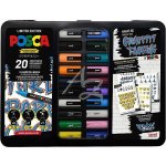 Uni Posca PC-1M/PC-3M/PC-5M mix 20 ks – Zboží Živě