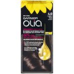 Garnier Olia Permanent Hair Color olejová permanentní barva na vlasy 4,0 Dark Brown 50 g – Sleviste.cz
