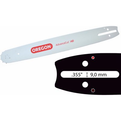 Oregon vodící lišta Advancecut HD 18" 45 cm 3/8" .058" 1,5 mm 188SLHD009 – Zboží Dáma