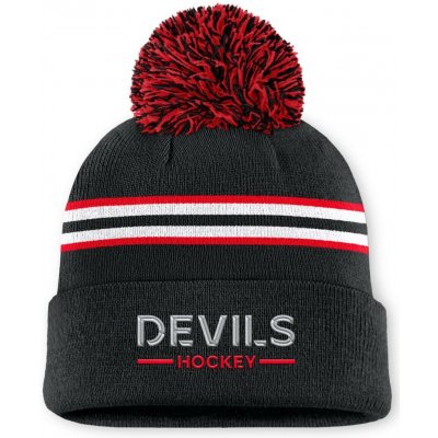 Fanatics dámská zimní čepice New Jersey Devils NHL Authentic Pro W/Cap Cuffed Pom Beanie – Hledejceny.cz