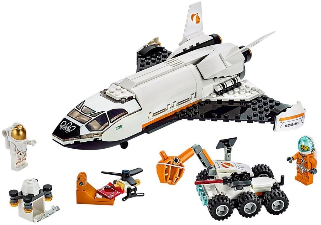LEGO® City 60226 Raketoplán zkoumající Mars