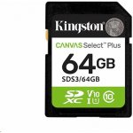 Kingston 64GB SDXC Canvas Plus SDS3/64GB – Zboží Živě