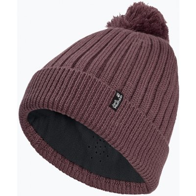 Jack Wolfskin Pom Pom Beanie sheer plum – Hledejceny.cz