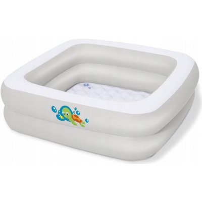 Bestway Nafukovací cestovní vanička 86 x 86 x 25cm – Zboží Mobilmania