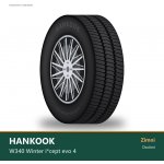 Hankook Winter i*cept Evo4 W340 255/45 R19 104W – Hledejceny.cz