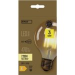 Emos LED žárovka Vintage G95 4W E27 Teplá bílá+ – Zboží Mobilmania