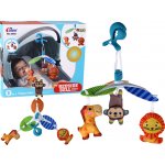 LEANToys Dětský kolotoč do postýlky s klipem se zvířátky – Sleviste.cz