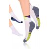 Steven Sportovní ponožky art040 bílá