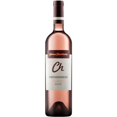 Chateau Topoľčianky Noir Svatovavřinecké Rosé 12,5% 0,75 l (holá láhev) – Hledejceny.cz