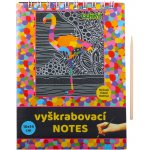 Vyškrabovací notes 10 listů v sáčku 14x20cm – Zboží Dáma