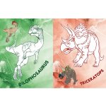 Jiri Models Omalovánka s nažehlovacími obrázky Dinosauři – Hledejceny.cz