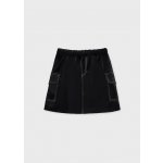 Mayoral sukně lesklá s prošitím a kapsami junior černá – Zbozi.Blesk.cz