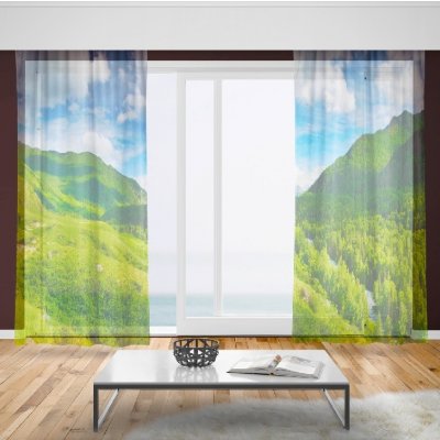 IMPAR Záclony Příroda (Rozměr záclony: 150x250) – Hledejceny.cz
