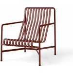 HAY Křeslo Palissade Lounge Chair High, iron red – Hledejceny.cz