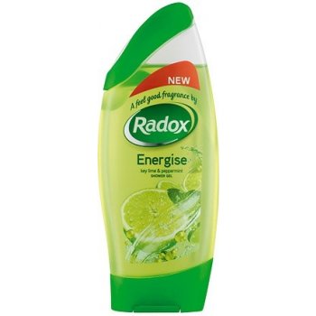 Radox Feel Refreshed Feel Energised sprchový gel Keylime & Peppermnit 250 ml