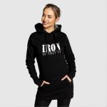 Iron Aesthetics dámská mikina Longline černá – Sleviste.cz