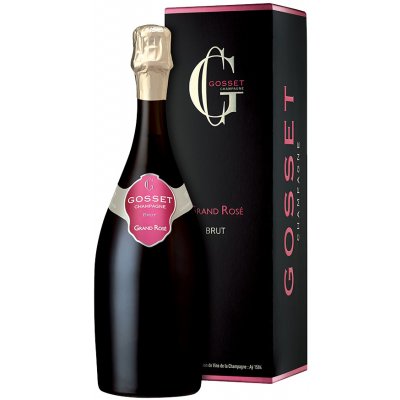 Gosset Champagne Grand Rosé Brut 12% 0,75 l (karton) – Zboží Mobilmania