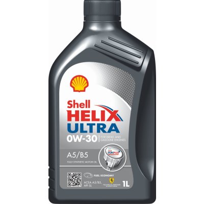 Shell Helix Ultra A5/B5 0W-30 1 l – Zboží Mobilmania