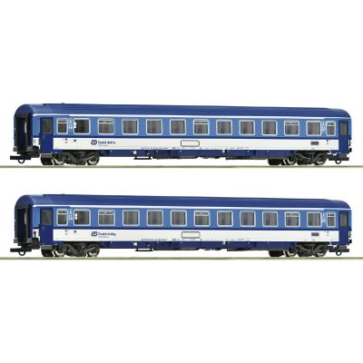 Roco set osobních vozů Eurofima ČD 6200157 – Zboží Dáma